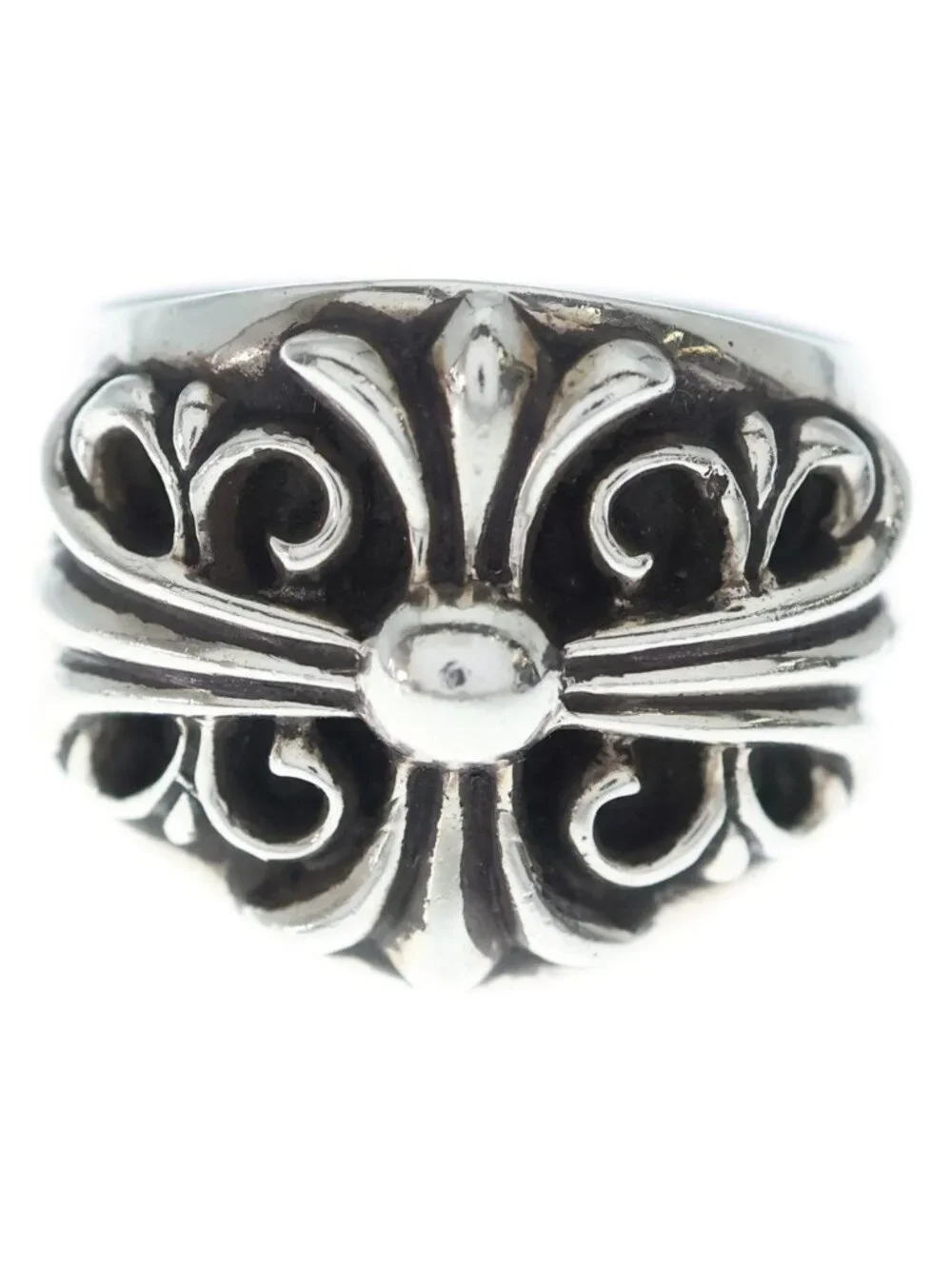 Chrome Hearts Keeper Ring Silver